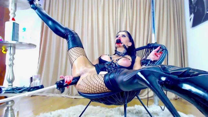 Black Thigh High Boots Webcam Spreads